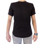 5465-741 ΑΝΔΡΙΚΟ TSHIRT ΜΑΥΡΟ - Image 3