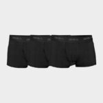 GSA 17-1204 01 BOXER 3PACK 3 ΤΕΜΑΧΙΑ ΜΑΥΡΟ ΧΡΩΜΑ ΜΠΟΞΕΡΑΚΙΑ