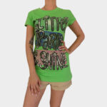 24547-8 TSHIRT ΛΑΧΑΝΙ ΓΥΝΑΙΚΕΙΟ