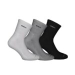 GSA 81-8303 05 UNISEX 3-PACK ΚΑΛΤΣΕΣ ΜΑΥΡΟ/ΓΚΡΙ/ΑΣΠΡΟ - Image 2