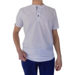 CELESTE CE-2247 T/SHIRT ΑΝΔΡΙΚΟ ΛΕΥΚΟ ΚΟΝΤΟΜΑΝΙΚΟ ΚΟΥΜΠΙ - Image 2