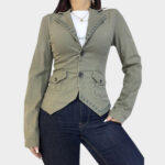 Diesel MATSUE GIACCA OOA113-OOBGEΖΑΚΕΤΑ-ΓΥΝΑΙΚΕΙΑ ΖΑΚΕΤΑ KHAKI