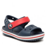 CROCKBAND SANDAL 12856-485 ΠΑΙΔΙΚΑ ΑΝΑΤΟΜΙΚΑ ΠΕΔΙΛΑ ΜΠΛΕ - Image 5