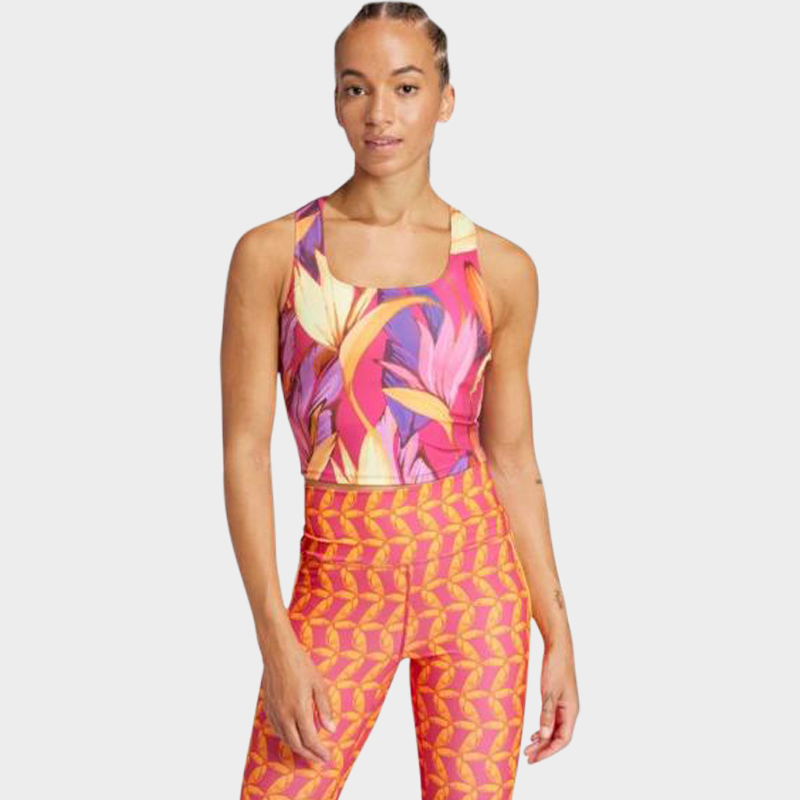 jd6307-adidas-farm-trn-tank-γυναικειο-τοπ1-cca ADIDAS FARM TRN TANK ΓΥΝΑΙΚΕΙΟ ΠΟΛΥΧΡΩΜΟ ΡΑΝΤΑΚΙ ΜΕ ΤΕΧΝΟΛΟΓΙΑ CLIMACOOL - Image 1