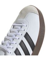 ADIDAS VL COURT BASE ΑΝΔΡΙΚΑ ΤΡΙΡΙΓΑ ΔΕΡΜΑΤΙΝΑ ΡΕΤΡΟ ΠΑΠΟΥΤΣΙΑ - Image 3