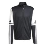 ADIDAS SQ25 TR JKT ΖΑΚΕΤΑΚΙ ΤΡΙΡΙΓΟ ΡΕΤΡΟ ΑΣΠΡΟ-ΜΑΥΡΟ ΜΕ ΤΕΧΝΟΛΟΓΙΑ AEROREADY - Image 5