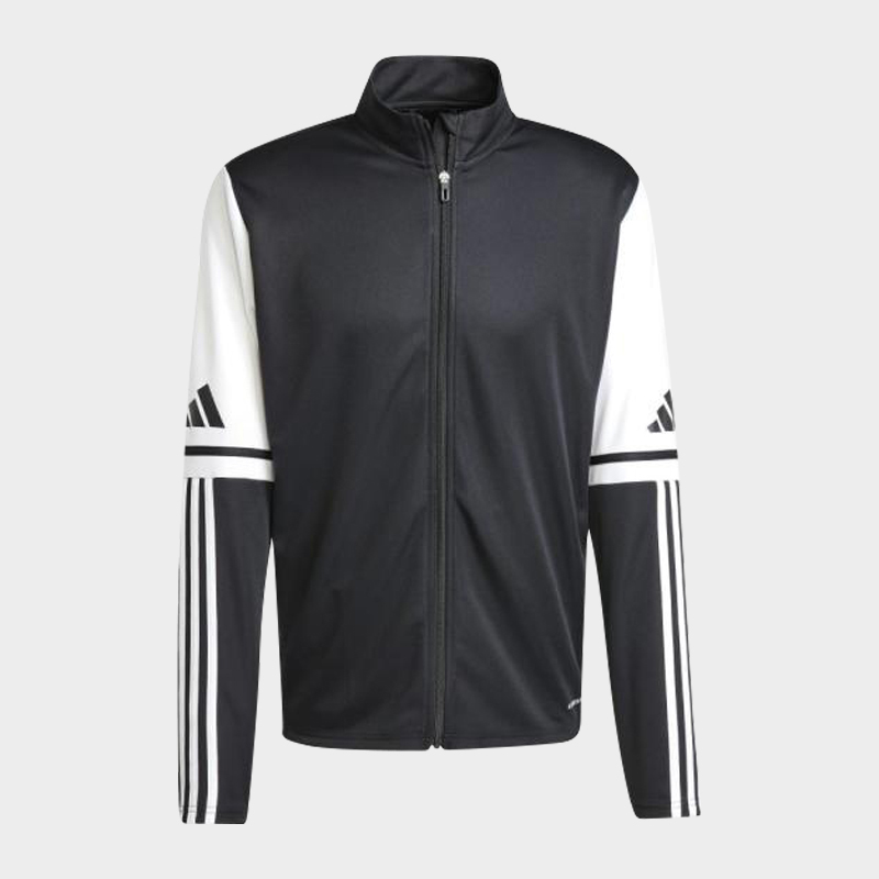Adidas-JE2774-Sweatjacken-schwarz.228601a1-115 ADIDAS SQ25 TR JKT ΖΑΚΕΤΑΚΙ ΤΡΙΡΙΓΟ ΡΕΤΡΟ ΑΣΠΡΟ-ΜΑΥΡΟ ΜΕ ΤΕΧΝΟΛΟΓΙΑ AEROREADY - Image 1