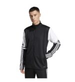 ADIDAS SQ25 TR JKT ΖΑΚΕΤΑΚΙ ΤΡΙΡΙΓΟ ΡΕΤΡΟ ΑΣΠΡΟ-ΜΑΥΡΟ ΜΕ ΤΕΧΝΟΛΟΓΙΑ AEROREADY - Image 3