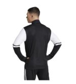 ADIDAS SQ25 TR JKT ΖΑΚΕΤΑΚΙ ΤΡΙΡΙΓΟ ΡΕΤΡΟ ΑΣΠΡΟ-ΜΑΥΡΟ ΜΕ ΤΕΧΝΟΛΟΓΙΑ AEROREADY - Image 4