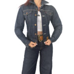 LEVI'S ΓΥΝΑΙΚΕΙΑ ΤΖΙΝ ΖΑΚΕΤΑ ΜΕ ΚΟΥΜΠΙΑ - Image 3