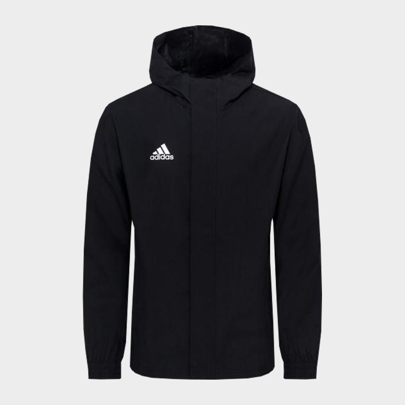 20807679365d1-268 ADIDAS ENT22 AW JKT ΑΝΤΙΑΝΕΜΙΚΟ&ΑΔΙΑΒΡΟΧΟ ΜΑΥΡΟ ΜΠΟΥΦΑΝ - Image 1