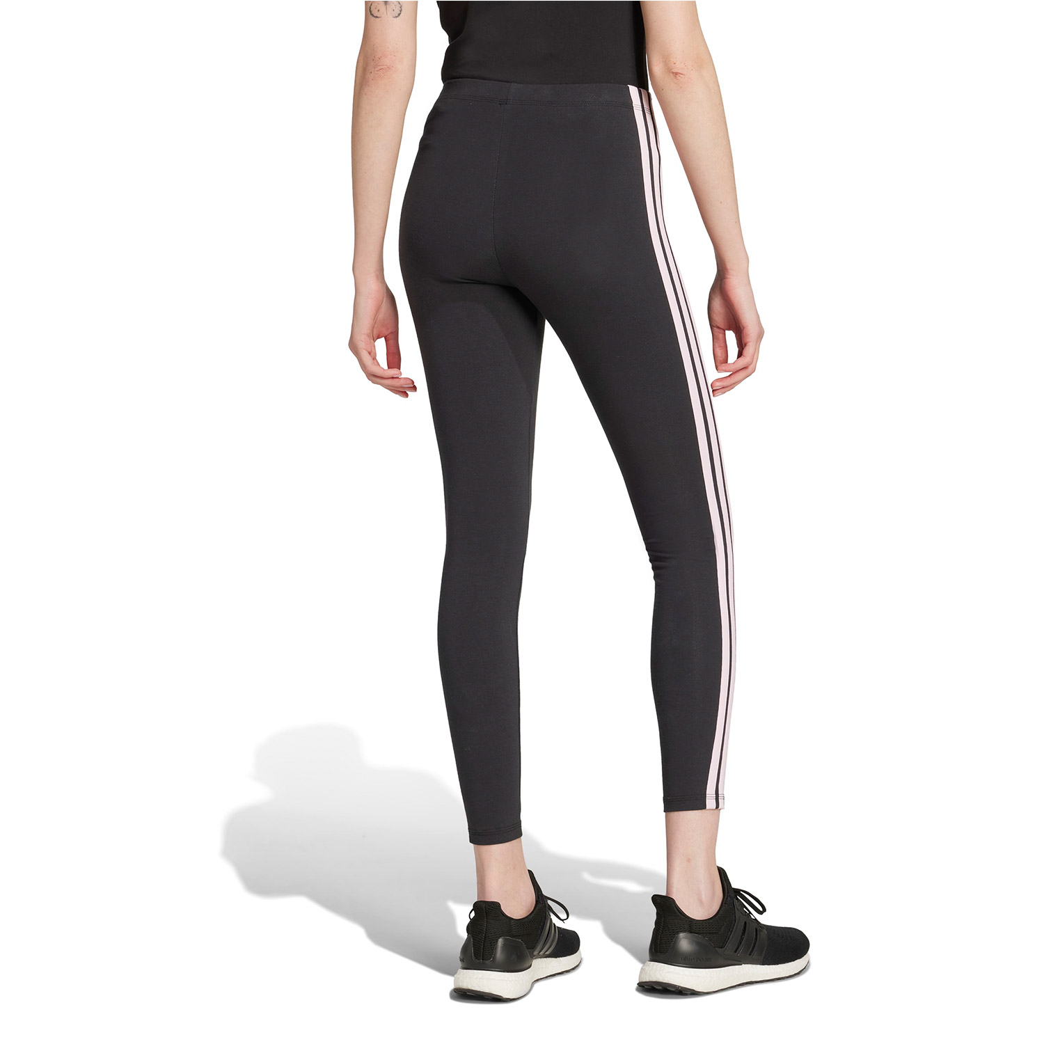 ADIDAS W 3S SJ LEG ΜΑΥΡΟ ΤΡΙΡΙΓΟ ΚΟΛΑΝ ΜΕ ΡΟΖ ΡΙΓΑ - Image 4