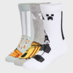 ADIDAS LK MINECRAFT 3P 3 ΖΕΥΓΗ ΔΙΑΦΟΡΕΤΙΚΑ ΧΡΩΜΑΤΑ & ΠΑΡΑΣΤΑΣΕΙΣ ΚΑΛΤΣΕΣ