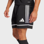 ADIDAS SQUA25 SHO M ΑΣΠΡΟΜΑΥΡΟ ΤΡΙΡΙΓΟ ΣΟΡΤΣ ΜΕ ΤΕΧΝΟΛΟΓΙΑ AERODAY - Image 2