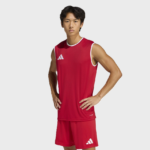 ADIDAS ENT26 SL JSY ΑΝΔΡΙΚΟ ΚΟΚΚΙΝΟ ΑΜΑΝΙΚΟ T-SHIRT ΜΕ ΤΕΧΝΟΛΟΓΙΑ CLIMACOOL - Image 4