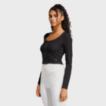 ADIDAS W COQ CRD ΓΥΝΑΙΚΕΙΟ CROP-TOP ΖΑΚΕΤΑΚΙ ΜΕ ΣΤΡΟΓΓΥΛΗ ΛΑΙΜΟΚΟΨΗ - Image 2