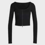 ADIDAS W COQ CRD ΓΥΝΑΙΚΕΙΟ CROP-TOP ΖΑΚΕΤΑΚΙ ΜΕ ΣΤΡΟΓΓΥΛΗ ΛΑΙΜΟΚΟΨΗ - Image 3