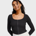 ADIDAS W COQ CRD ΓΥΝΑΙΚΕΙΟ CROP-TOP ΖΑΚΕΤΑΚΙ ΜΕ ΣΤΡΟΓΓΥΛΗ ΛΑΙΜΟΚΟΨΗ