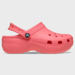 CROCS CLASSIC PLATFORM CLOG W-GUAVA ΑΝΤΙΟΛΙΣΘΗΤΙΚΑ & ΑΝΑΤΟΜΙΚΑ ΣΑΜΠΟ