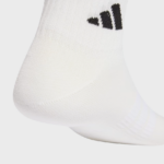 ADIDAS T ESS ANK 3P 3 ΖΕΥΓΗ ΑΣΠΡΟ ΚΑΛΤΣΑΚΙ ΜΕΧΡΙ ΤΟΝ ΑΣΤΡΑΓΑΛΟ - Image 3