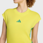 ADIDAS W 3S SJ T WC ΚΙΤΡΙΝΟ ΤΡΙΡΙΓΟ ΓΥΝΑΚΕΙΟ ΒΑΜΒΑΚΕΡΟ T-SHIRT - Image 2