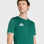 ADIDAS ENT26 JSY ΠΡΑΣΙΝΟ ΤΕΧΝΙΚΟ T/S ΜΕ ΤΕΧΝΟΛΟΓΙΑ CLIMACOOL - Image 4