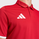 ADIDAS ENT26 POLO ΚΟΚΚΙΝΟ ΑΝΔΡΙΚΟ ΤΕΧΝΙΚΟ T/S ΠΟΛΟ ΜΕ ΤΕΧΝΟΛΟΓΙΑ CLIMACOOL - Image 4