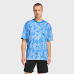 ADIDAS M FUN TRAIN G T ΑΝΔΡΙΚΟ ΒΑΜΒΑΚΕΡΟ T-SHIRT ΜΕ ΦΑΡΔΙΑ ΕΦΑΡΜΟΓΗ - Image 2