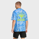ADIDAS M FUN TRAIN G T ΑΝΔΡΙΚΟ ΒΑΜΒΑΚΕΡΟ T-SHIRT ΜΕ ΦΑΡΔΙΑ ΕΦΑΡΜΟΓΗ - Image 3
