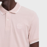 BLEND BHNATE POLO NOOS ΑΝΔΡΙΚΗ ΒΑΜΒΑΚΕΡΗ ΜΠΛΟΥΖΑ ΠΟΛΟ ΡΟΖ - Image 3