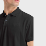 BLEND BHERIC POLO  ΑΝΔΡΙΚΗ ΒΑΜΒΑΚΕΡΗ ΜΠΛΟΥΖΑ ΠΟΛΟ ΜΑΥΡΗ - Image 3