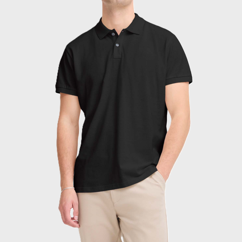 Στιγμιότυπο-οθόνης-2026-06-10-134841-fa8 BLEND BHERIC POLO ΑΝΔΡΙΚΗ ΒΑΜΒΑΚΕΡΗ ΜΠΛΟΥΖΑ ΠΟΛΟ ΜΑΥΡΗ - Image 1