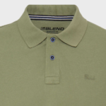 BLEND BHABDO POLO S/S ΑΝΔΡΙΚΗ ΒΑΜΒΑΚΕΡΗ ΜΠΛΟΥΖΑ ΠΟΛΟ ΛΑΔΙ - Image 3
