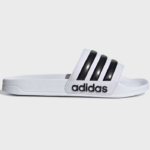 ADIDAS ADILETTE SHOWER ΛΕΥΚΗ ΤΡΙΡΙΓΗ ΣΑΓΙΟΝΑΡΑ ΦΑΣΑ ΜΕ ΤΕΧΝΟΛΟΓΙΑ CLOUDFOAM - Image 3