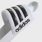 ADIDAS ADILETTE SHOWER ΛΕΥΚΗ ΤΡΙΡΙΓΗ ΣΑΓΙΟΝΑΡΑ ΦΑΣΑ ΜΕ ΤΕΧΝΟΛΟΓΙΑ CLOUDFOAM - Image 8