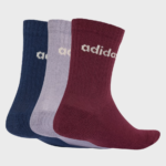 ADIDAS C LIN CREW 3P 3 ΧΡΩΜΑΤΑ ΒΑΜΒΑΚΕΡΕΣ ΚΑΛΤΣΕΣ ΜΕΧΡΙ ΤΗΝ ΓΑΜΠΑ - Image 2