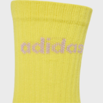 ADIDAS C LIN CREW 3P 3 ΧΡΩΜΑΤΑ ΒΑΜΒΑΚΕΡΕΣ ΚΑΛΤΣΕΣ ΜΕΧΡΙ ΤΗΝ ΓΑΜΠΑ - Image 4