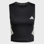 ADIDAS ADI365 TK W ΓΥΝΑΙΚΕΙΟ ΜΑΥΡΟ ΑΜΑΝΙΚΟ ΕΛΑΣΤΙΚΟ CROP TANK - Image 2