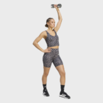 ADIDAS WE AOP TK ΓΥΝΑΙΚΕΙΟ ΑΜΑΝΙΚΟ ANIMAL-PRINT CROP TOP - Image 5